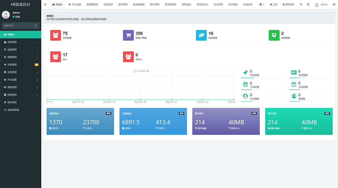 FastAdmin后台盲盒商城 晒图+免签支付+短信验证+在线回收ThinkPHP框架源码亲测无错 其它源码 第3张-青柠资源网 FastAdmin后台盲盒商城 晒图+免签支付+短信验证+在线回收ThinkPHP框架源码亲测无错 其它源码 第3张