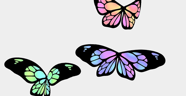 HTML5+Canvas绘制漂亮的蝴蝶飞舞动画特效 网页特效 第1张-青柠资源网 HTML5+Canvas绘制漂亮的蝴蝶飞舞动画特效 网页特效 第1张